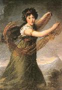 Elisabeth LouiseVigee Lebrun Portrait of Pelagie Sapiezyna nee Potocka oil painting artist